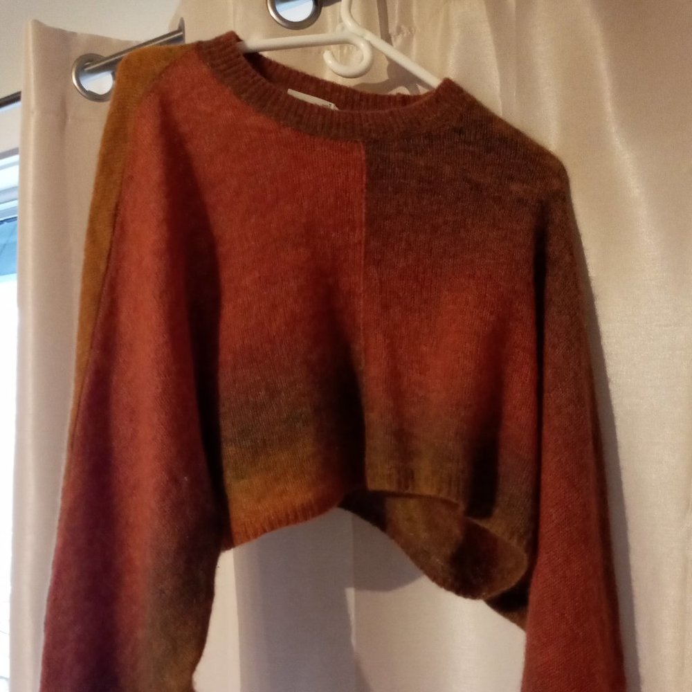 Brand New Wilfred Free Wool Longsleeve Crop Top